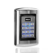 Metal standalone access control door control kepad with background